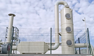 pp噴淋塔廠(chǎng)家對(duì)注塑生產(chǎn)線(xiàn)的廢氣處理效果